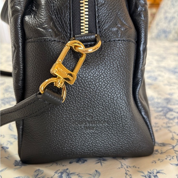 LOUIS VUITTON PONTHIEU PM BLACK HANDBAG - Picture 6 of 12